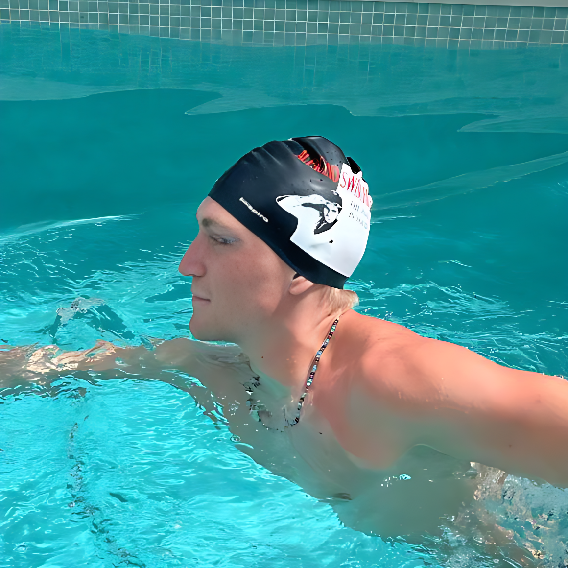 Gorro de Silicona Swim Face