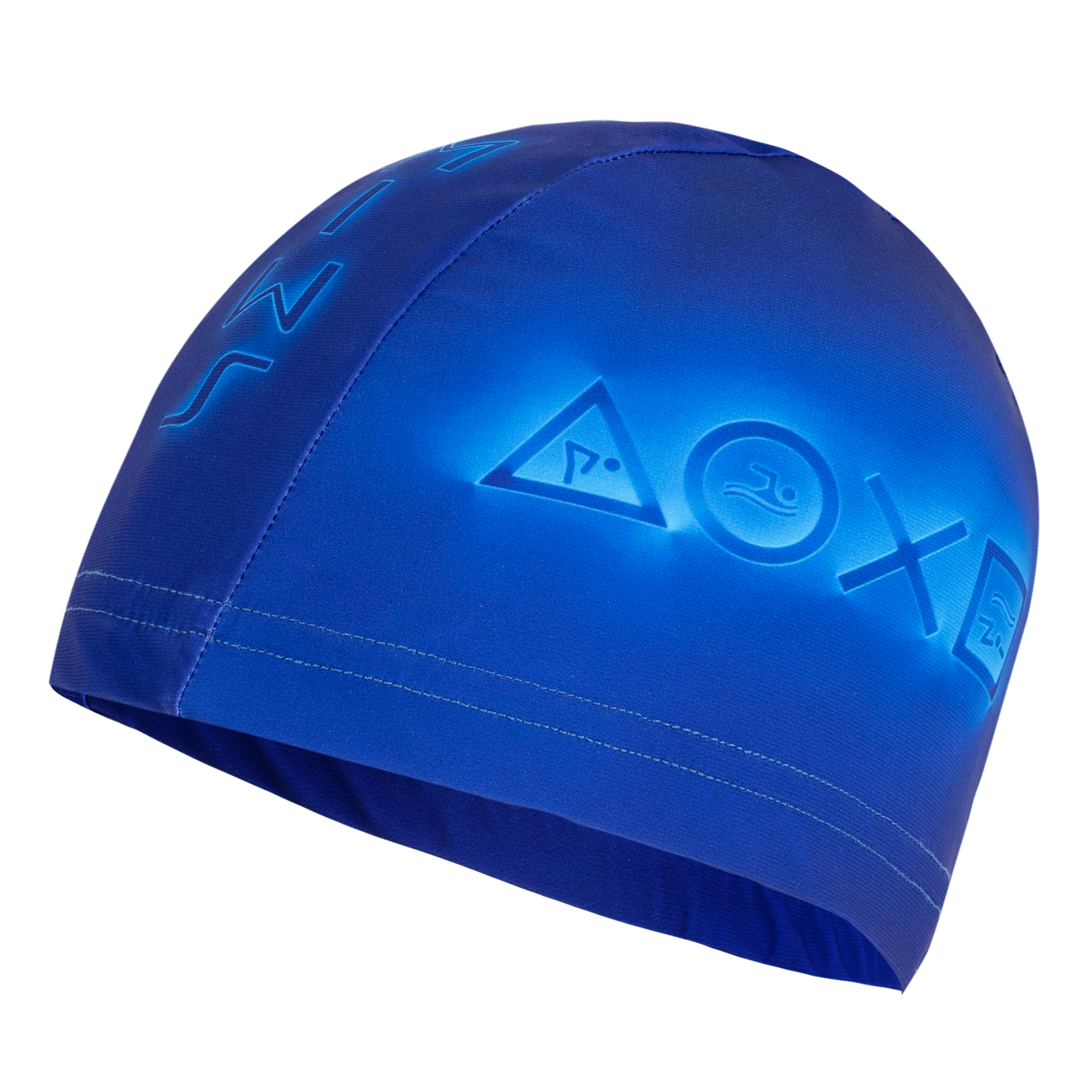 Gorro de Tela Swim Station Azul