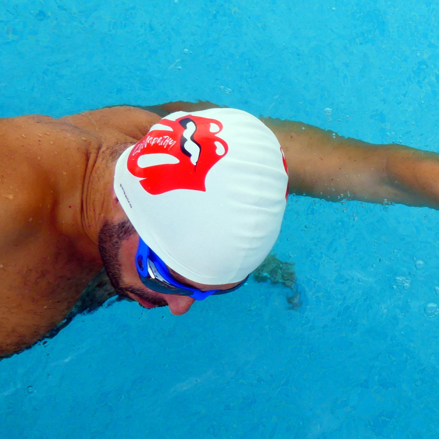 Gorro de Silicona Swimpathy Blanco
