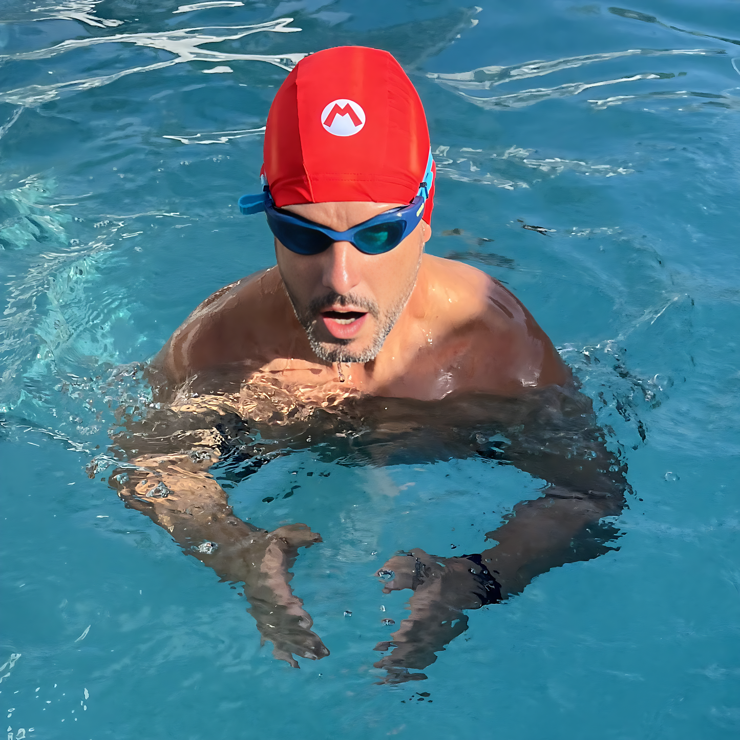 Gorro de Tela Mario Brother